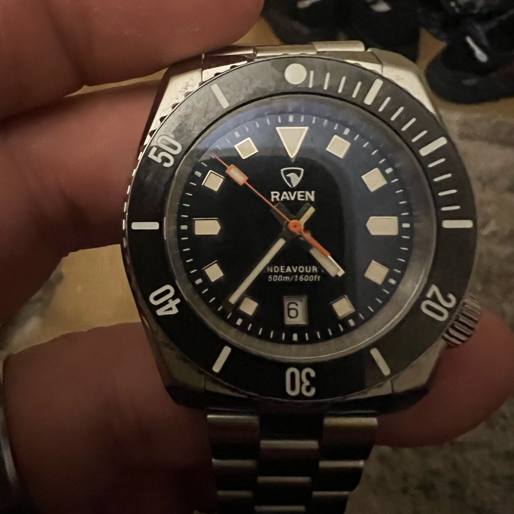 Raven endeavor 2.42mm,miyota 9015.full kit excellent condition